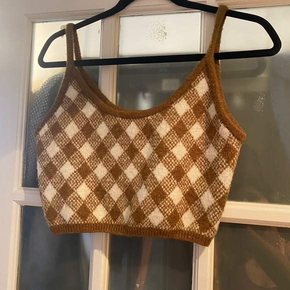 2 piece tank top and sweater matching - Picture 2 of 4